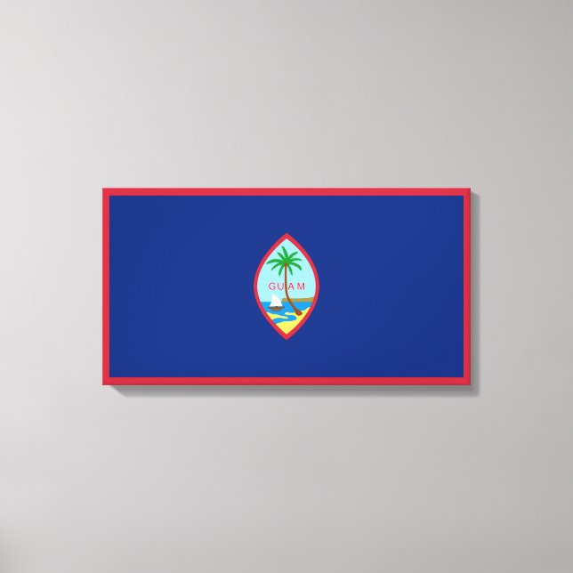 Lienzo Bandera de Guam (Anverso)