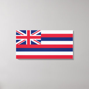 Lienzo Bandera de Hawaii (Estado de los Estados Unidos)