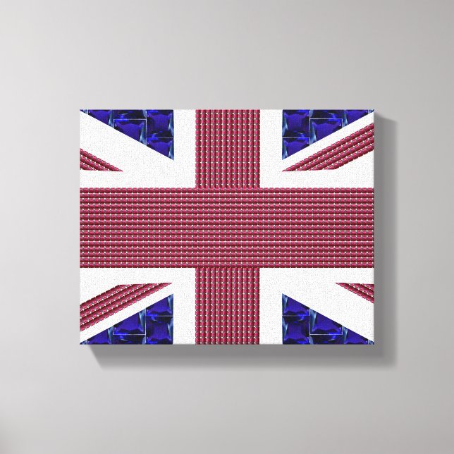 Lienzo Bandera de Inglaterra, Bandera de Gran Bretaña (Anverso)