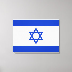 Lienzo Bandera de Israel