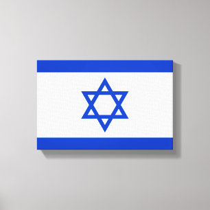 Lienzo Bandera de Israel