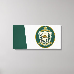 Lienzo Bandera de Kitchener (Ontario, Canadá)