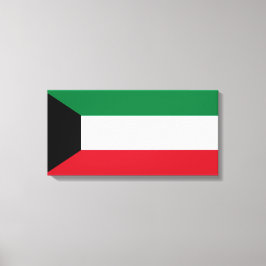 Lienzo Bandera de Kuwait