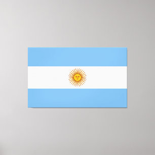 Lienzo Bandera de la Argentina Bandera De la Argentina