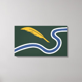 Lienzo Bandera de la ciudad de Northampton (Massachusetts