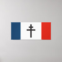 Bandera de la resistencia francesa símbolo de guer
