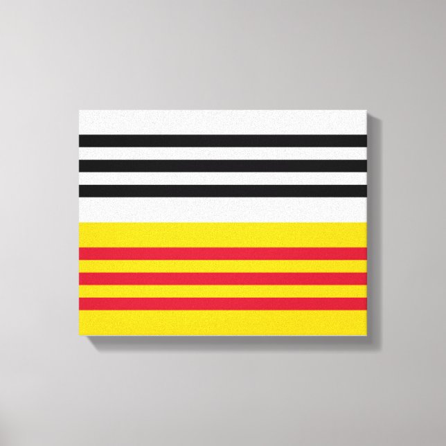 Lienzo Bandera de Loon op Zand (Anverso)