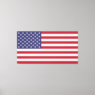 Lienzo Bandera de los grandes Estados Unidos de América