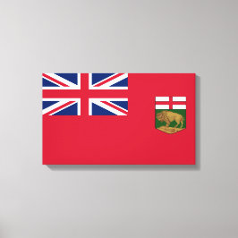 Lienzo Bandera de Manitoba