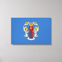 Lienzo Bandera de Minsk (Belarús)