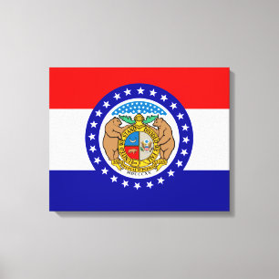 Lienzo Bandera de Misuri