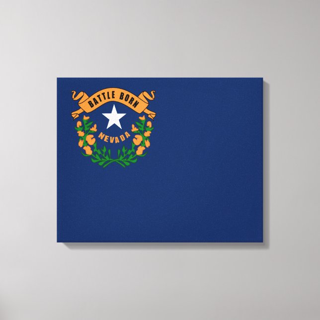 Lienzo Bandera de Nevada (Anverso)
