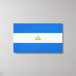 Lienzo Bandera de Nicaragua