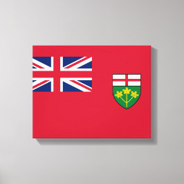 Lienzo Bandera de Ontario