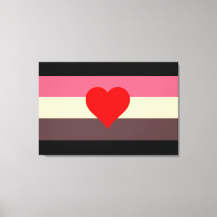 Lienzo Bandera de Orgullo Gordo