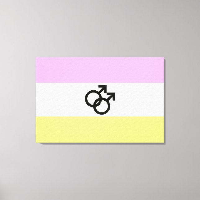 Lienzo Bandera de Orgullo Twink (Anverso)