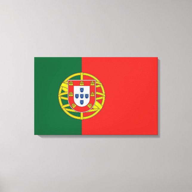Lienzo Bandera de Portugal Bandeira De Portugal (Anverso)
