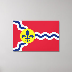 Lienzo Bandera de San Luis (Misuri)