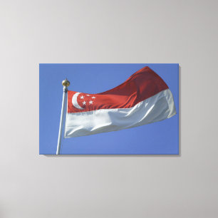 Lienzo Bandera de Singapur