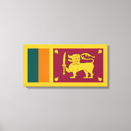 Lienzo Bandera de Sri Lanka