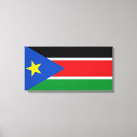Bandera de Sudán del Sur (África)