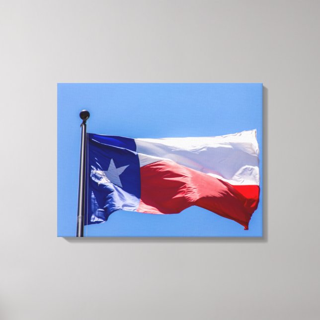 Lienzo Bandera de Texas (Anverso)