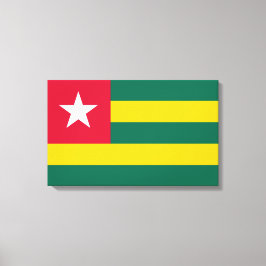 Lienzo Bandera de Togo