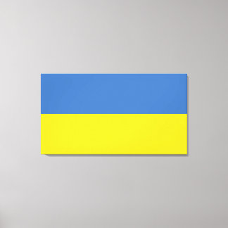Lienzo Bandera de Ucrania, ucraniano Slava Ukraini Слава