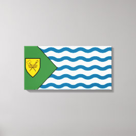 Lienzo Bandera de Vancouver (British Columbia, Canadá)