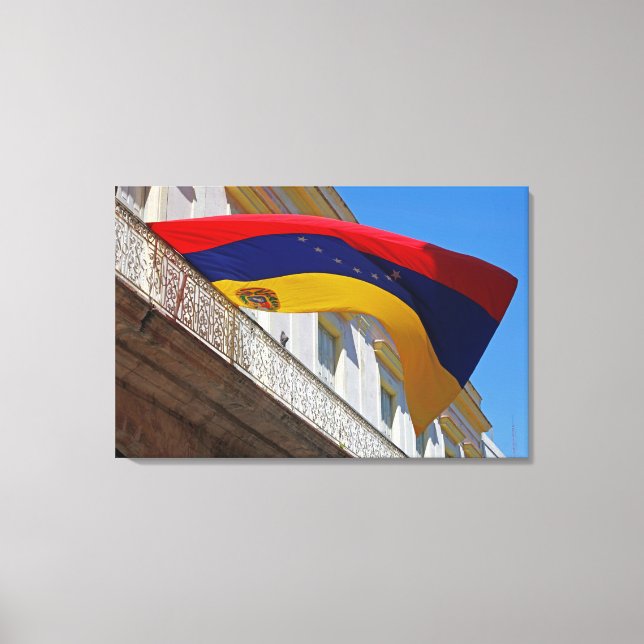 Lienzo Bandera de Venezuela (Anverso)