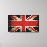 Bandera de Vintage Grunge UK
