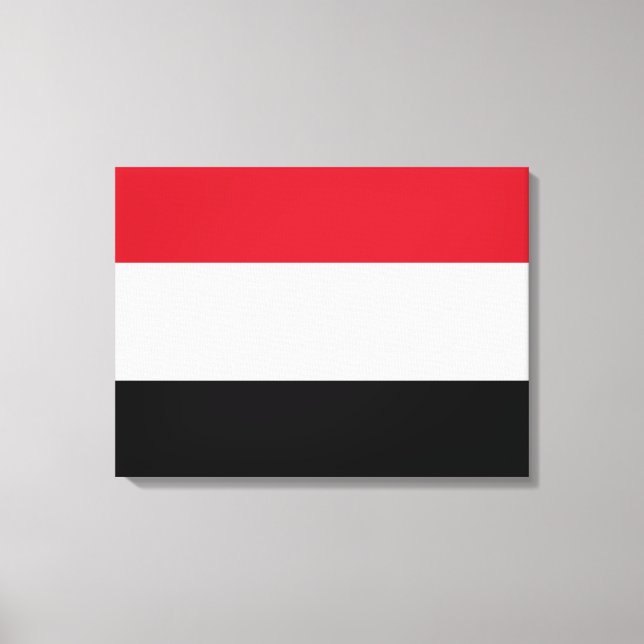Lienzo Bandera de Yemen (Anverso)