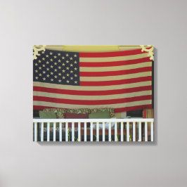 Lienzo Bandera del Día de la Independencia - Viñedo de Ma