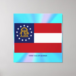Lienzo Bandera del Estado de Georgia