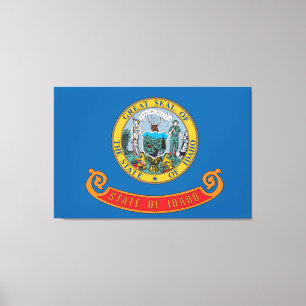 Lienzo Bandera del estado de Idaho
