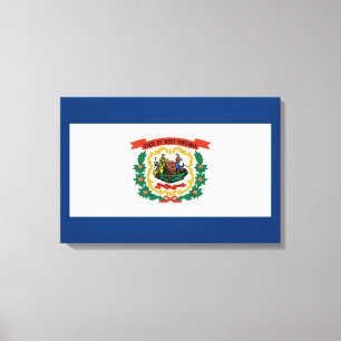 Lienzo Bandera del Estado de Virginia Occidental