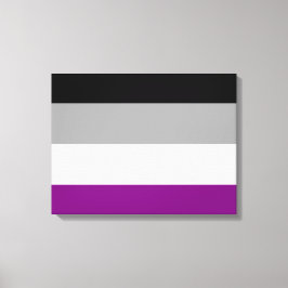 Lienzo Bandera del Orgullo Asexual (As) (Asexualidad)