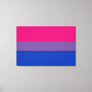 Lienzo Bandera del Orgullo Bisexual