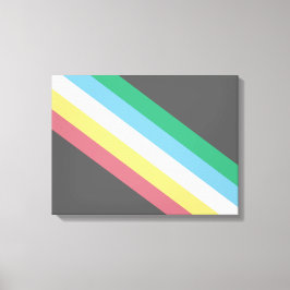 Lienzo Bandera del Orgullo de la Discapacidad