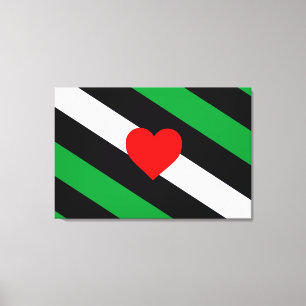 Lienzo Bandera del Orgullo del Cuero