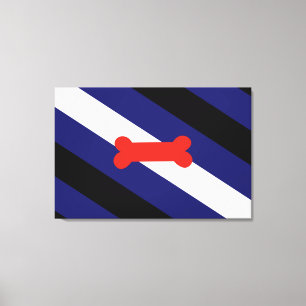 Lienzo Bandera del Orgullo del Juego de Cachorros
