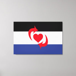 Lienzo Bandera del Orgullo Switch