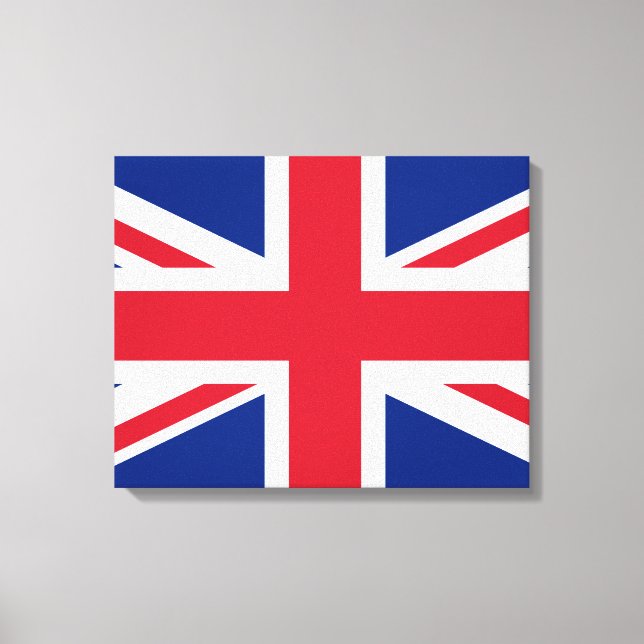 Lienzo Bandera del Reino Unido (Anverso)