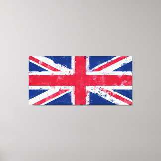 Lienzo Bandera del Reino Unido o la bandera de la Unión