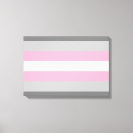 Lienzo Bandera Demigirl (Orgullo Demi Chica) (Identidad d