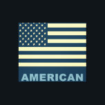 Lienzo Bandera estadounidense Pop Art 5<br><div class="desc">American Flag Pop Art. El diseño está disponible en otros productos.</div>
