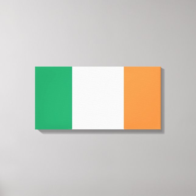 Lienzo Bandera irlandesa (República de Irlanda) (ROI) (Ei (Anverso)