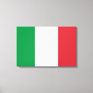 Lienzo Bandera italiana (Italia)
