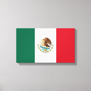 Lienzo Bandera mexicana