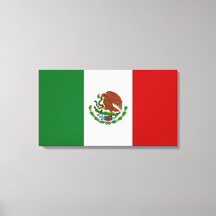 Lienzo Bandera mexicana